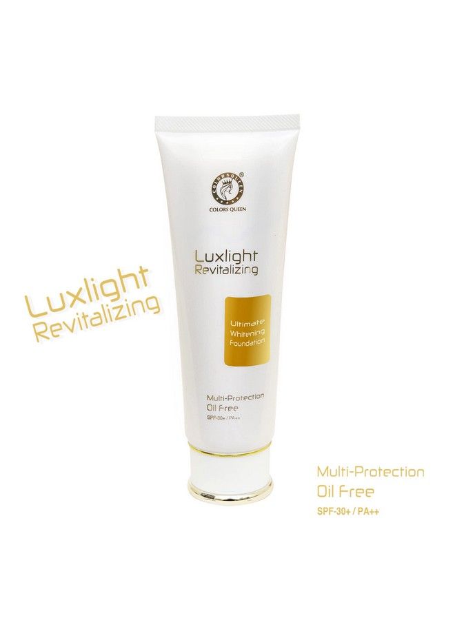 Luxlight Revitalizing Foundation; Oil Free Multi Protection Foundation Comes With Spf30+ And Pa+++ Which Provides Non Sticky And Matte Finish ;Waterproof Foundation Long Lasting (Beige)