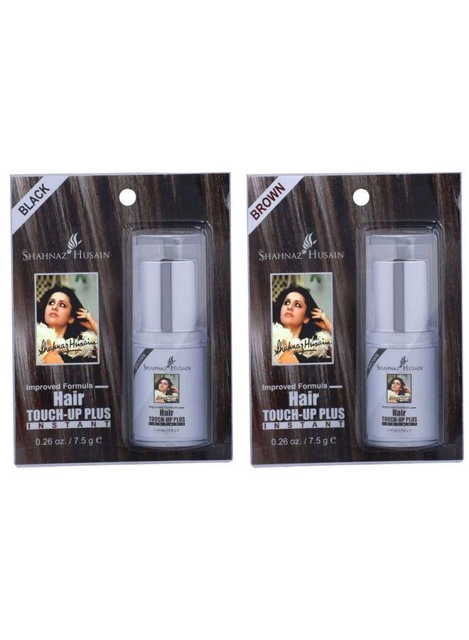 Hair Touchup Plus (Brown 7.50 Gm And Black 7.50 Gm) (Pack Of 2) And Tulsi Neem Face Wash 50Gm