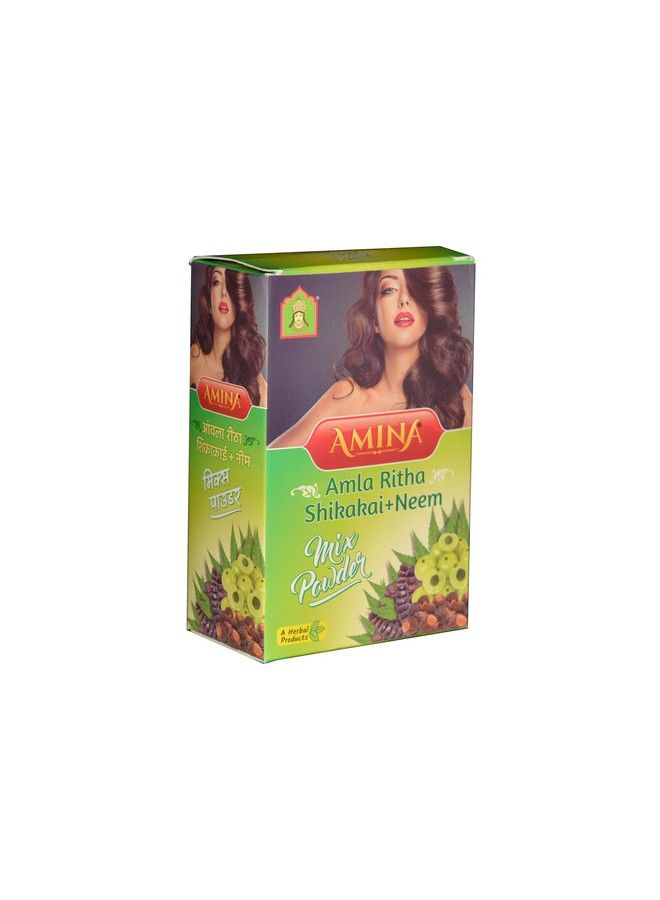 Herbal Amlarithashikakai Hair Wash Powder 480 G (Pack Of 6)