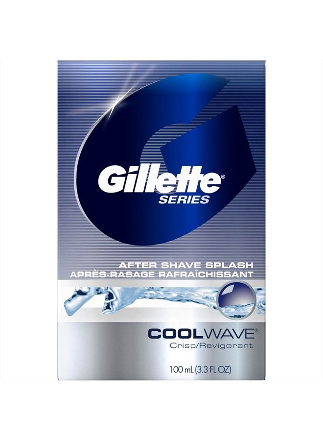 Series Cool Wave After Shave, Aftershave for Men, After Shave Cologne Men, 3.3 fl oz, 100 ml, After Shave Lotion for Men, Post Shave Balm Men, Aftershave, Mens Aftershave, Aftershave Balm