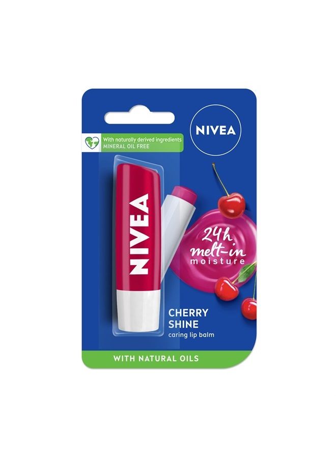 Nivea Lip Care Fruity Shine Cherry, 4.8gm