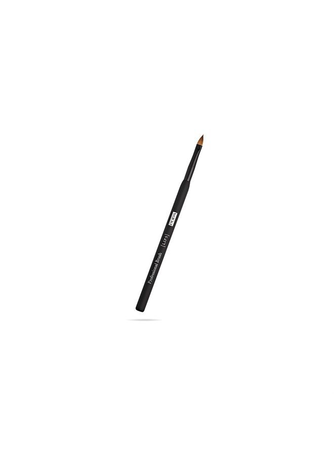 PUPA Milano Lip Brush - Made With Flexible Synthetic Fibers - Seamlessly Blends Out Lip Liner To Create Clean Lines - Ideal For Flawless Application Of Lipsticks And Lip Glosses - 1 Pc