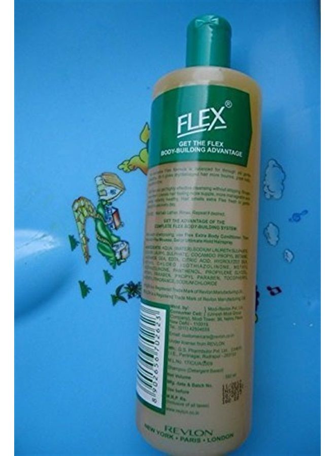 2 X Revlon Extra Body Flex Body Building Protein Shampoo- 20 Fl Oz 592 ml Each