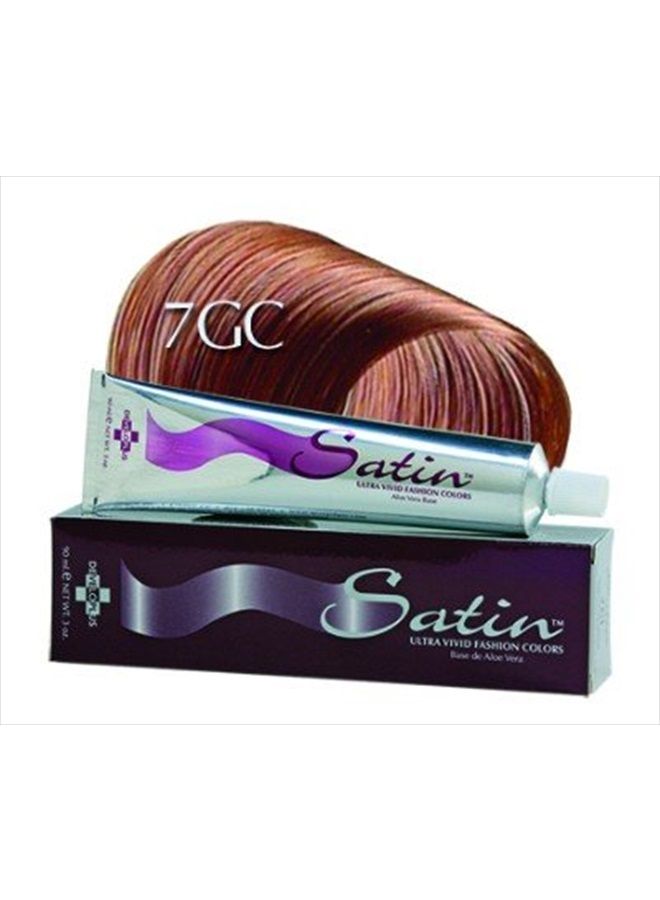 Satin Color #7Gc Golden Copper Blonde 3 Ounce (88ml) (3 Pack)