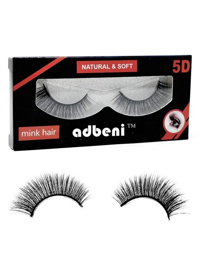 Makeup Beauty False 5D Eyelash (Rdchry102) Pack Of 10