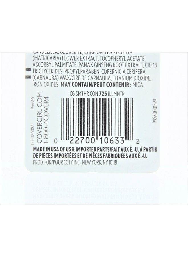 CoverGirl Smoothers Concealer, Illuminator [725] 0.14 oz (Pack of 2)