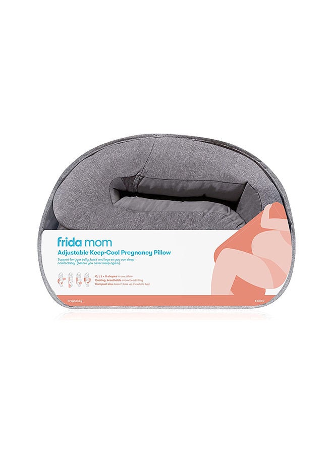 Adjustable Keep-Cool Pregnancy Pillow