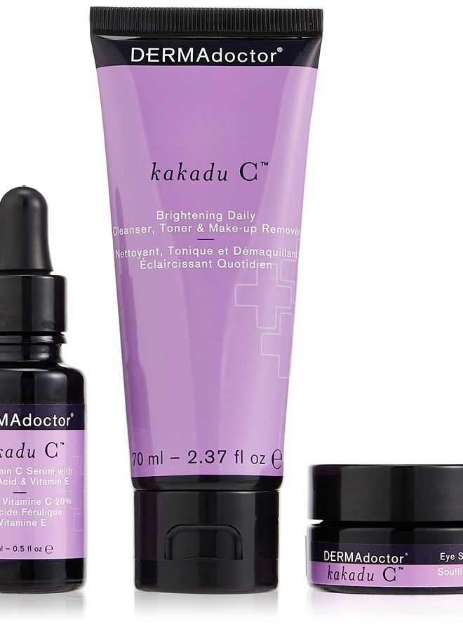 Kakadu C Vitamin C Brightening Kit, 3 piece kit