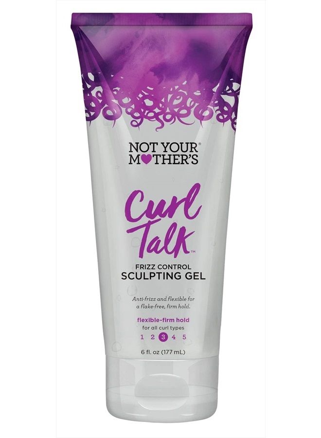 Curl Talk Frizz Control Sculpting Gel - 6 Fl Oz, 6 Oz