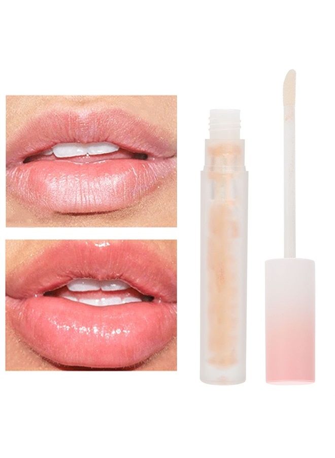 Lip Lines Fading Oil, Hyaluronic Acid Lip Gloss Oil Lip Care Oil Shiny Nourishing Lip Gloss for Makeup