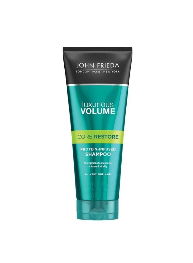 Luxurious Volume Core Restore Volumising Shampoo for Very Fine Hair, 250 ml
