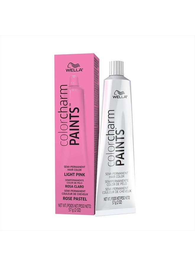 Paints Semi-Permanent Hair Dye for Temporary Hair Color, Intermixable Shades, Light Pink