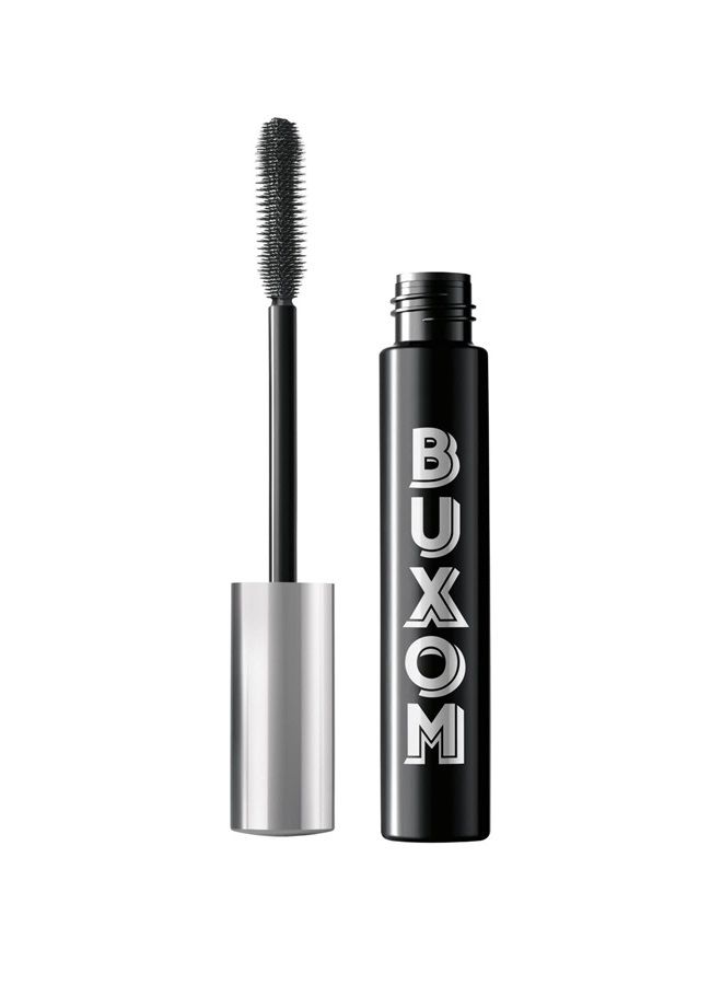 BUXOM Lash Volumizing Mascara for up to 3X More Volume - Voluminous & Lengthening Mascara for Lash Lift, Cruelty-Free - Black