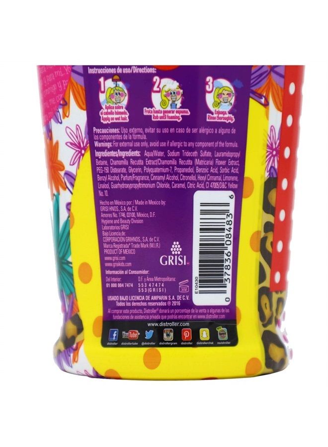 Kids Chamomile Shampoo, Cleansing, Conditioning, Girls Shampoo with Chamomile Extract, Lightens Naturally, Paraben-Free, Hypoallergenic, 2 Pack, 10.1 Fl Oz Each, 2 Bottles