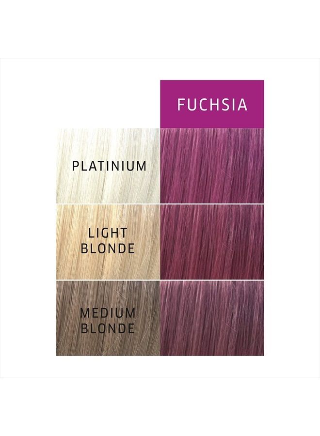 Paints Semi-Permanent Hair Dye for Temporary Hair Color, Intermixable Shades, Fuschia