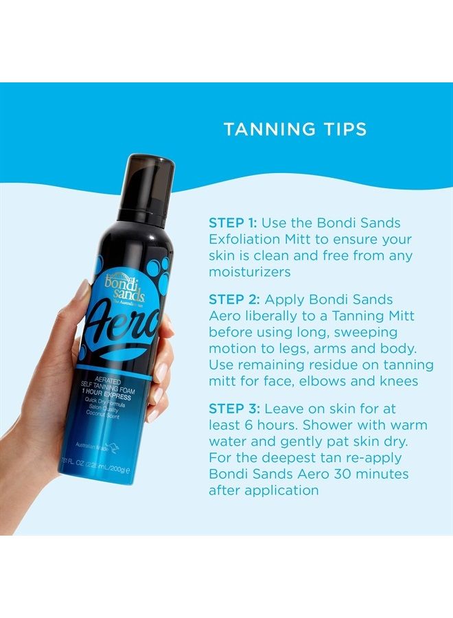 1-Hour Express Self Tanning Foam | Lightweight, Coconut Tanning Foam Quickly Provides a Healthy, Flawless, Bronzed Glow | 7.06 oz/225 mL