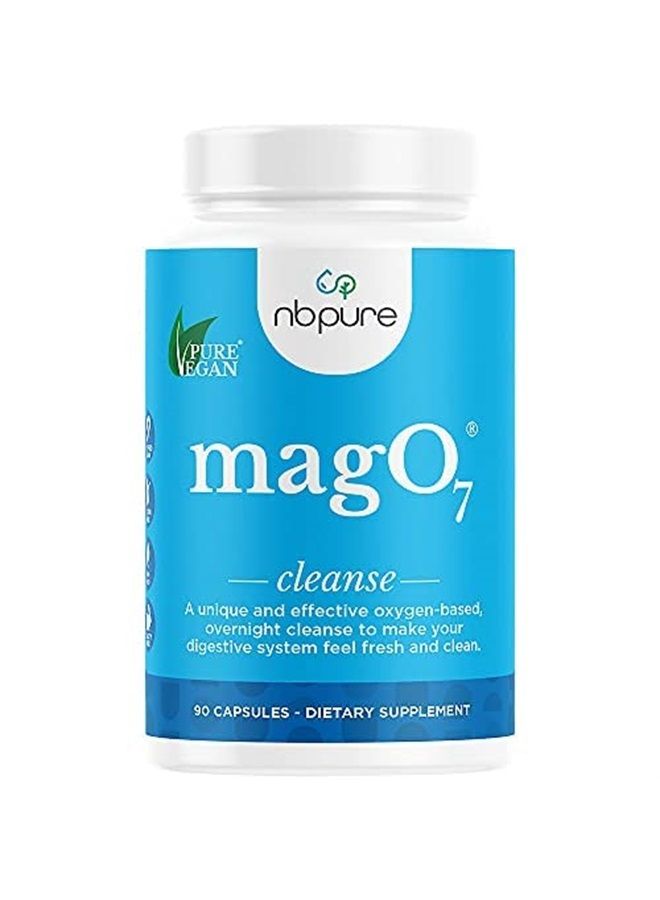 Mag O7 Oxygen Digestive System and Colon Cleanse and Detox Capsules, 90 Count