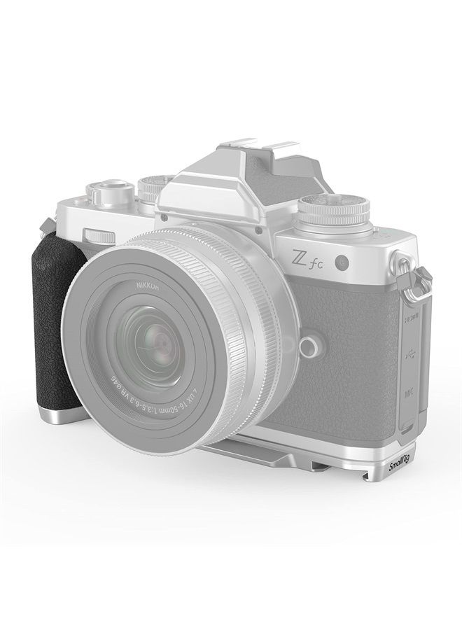 Z fc Handgrip L-Shape Grip for Nikon Z fc Camera, Side Handle with 1/4