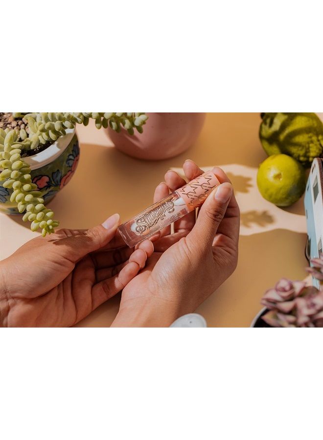 Suavecita Lip Gloss Paloma Clear Unscented Hydrating High Shine Long Lasting Shimmer Vegan & Cruelty Free
