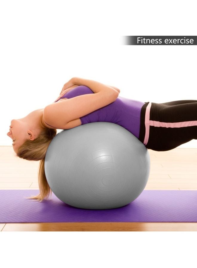 Anti-Burst Yoga Ball With Hand Pump 45cm