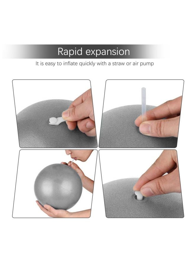 Anti-Burst Yoga Ball With Hand Pump 45cm