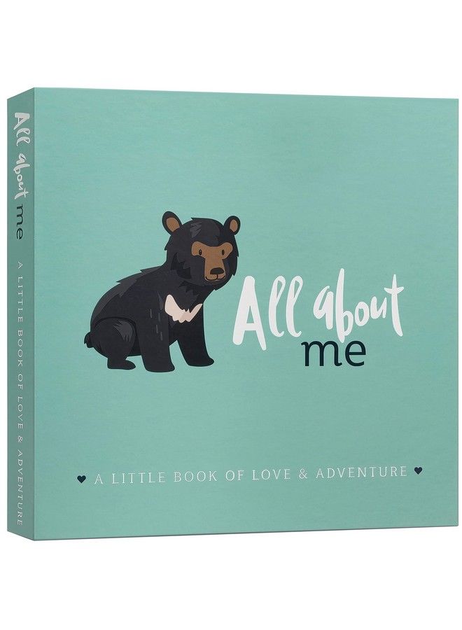 Memory Book Milestone Keepsake Baby Photo Album First 5 Years Scrapbook Journal For Baby Boy Or Girl Pregnancy Gift For Baby Shower Newborn Gender Neutral Record Book Woodland