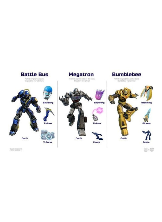 Fortnite - Transformers Pack PS4 PEGI (No Disc Included) - PlayStation 4 (PS4)