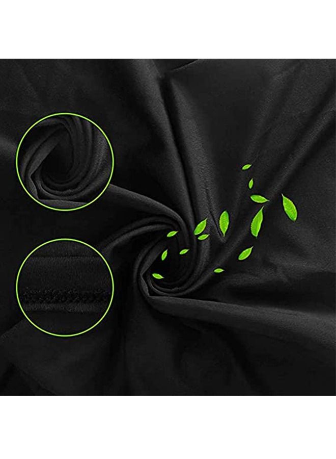 3-Pieces Neck Gaiter Mask with Ear Loops for Men Women Bandana Face Cover Scarf Cycling Outdoors Sports Soft Elasticity Quick-dry with Cooling Ice Silk Arm Sleeves Summer UV Sun Protection  