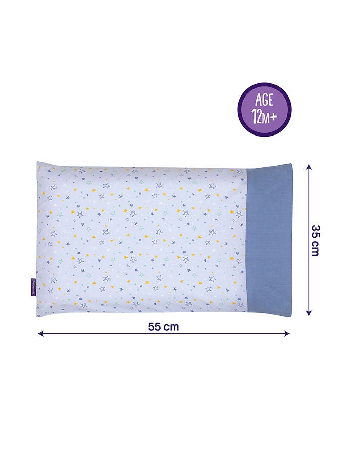 Clevafoam Toddler Pillow Case Blue