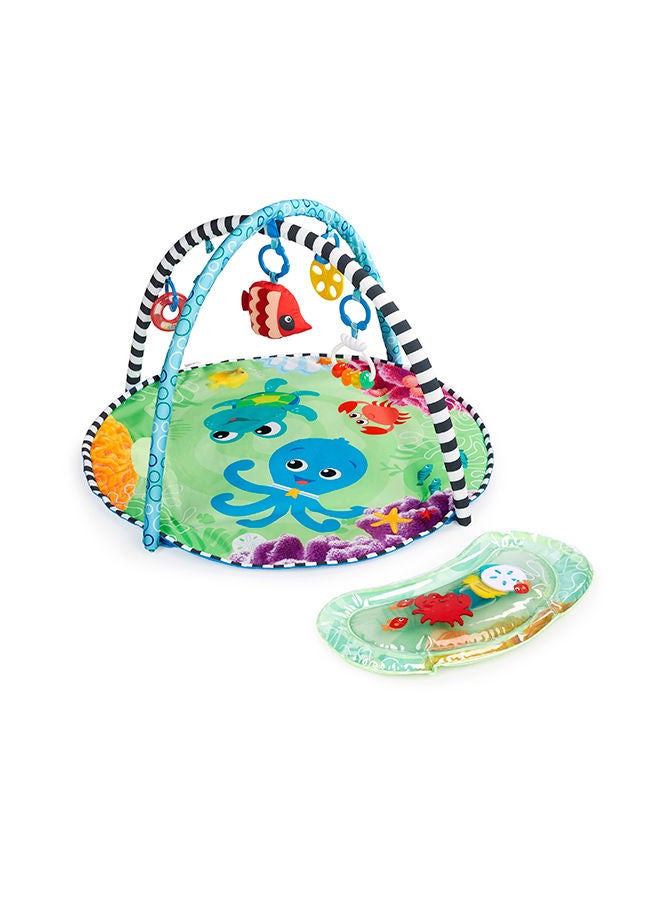 Sea Floor Explorers 2-In-1 Water Mat Play Gym