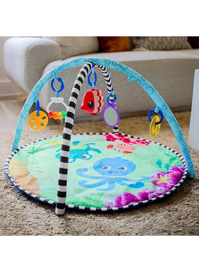 Sea Floor Explorers 2-In-1 Water Mat Play Gym