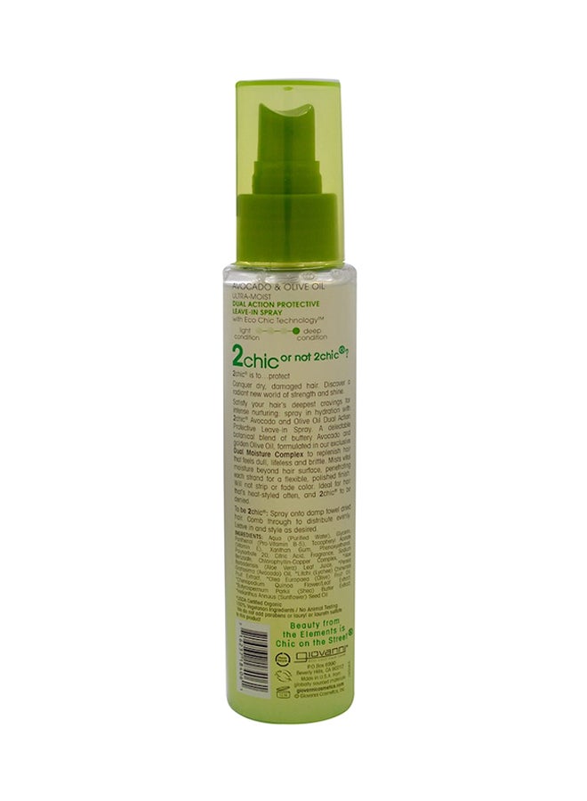 2chic Ultra Moist Dual Action Protective Leave In Spray 118ml