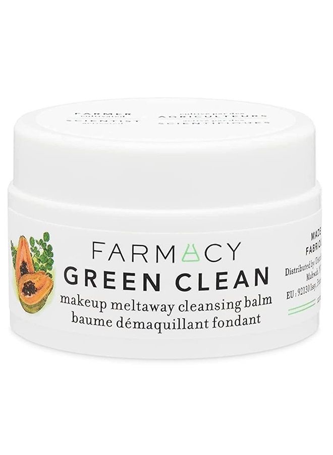 Natural Makeup Remover - Green Clean Makeup Meltaway Cleansing Balm Cosmetic - 12ml Sample Size