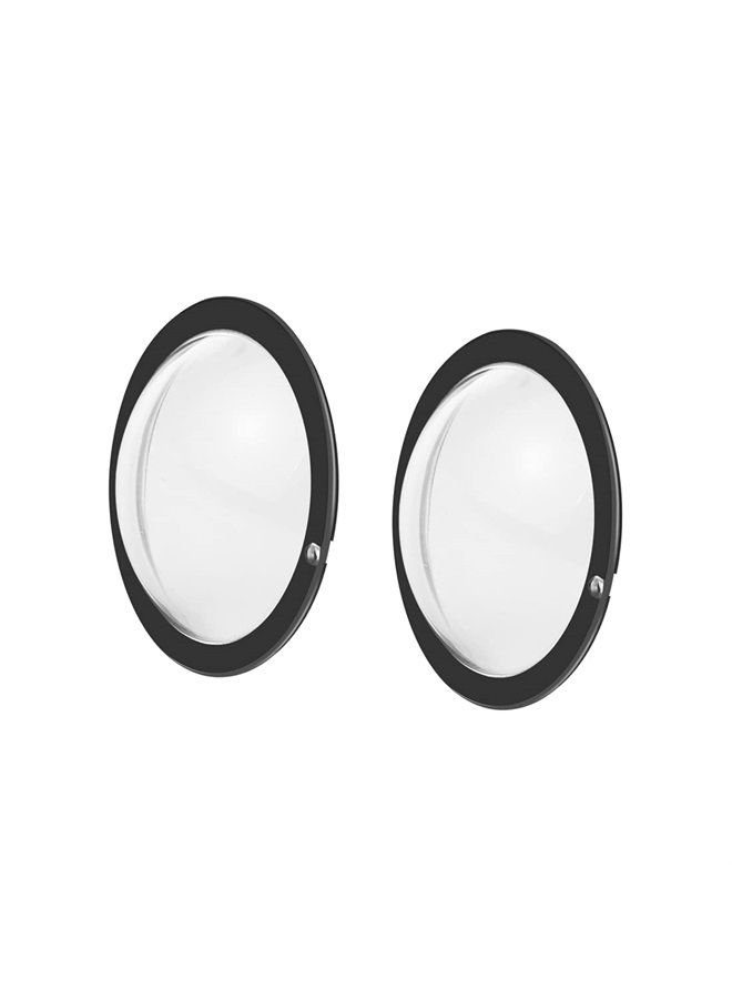 Dual Lens Guards for Insta360 One X2 PC Protective Lens Cover Case for Insta 360 ONE X2 Sports Camera Accessories one x2 Lens Protector