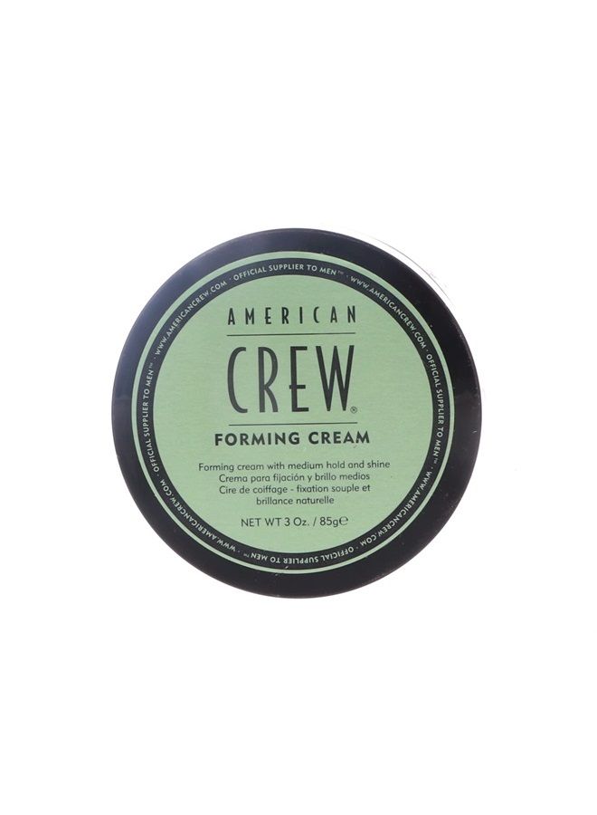 Men's Hair Forming Cream by American Crew, Like Hair Gel with Medium Hold with Medium Shine, 3 Oz (Pack of 2)