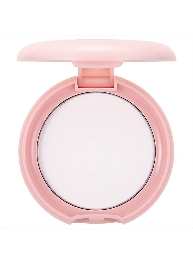 SKINFOOD Peach Cotton Pore Blur Pact - Sebum Control Pack with Silky Texture - Long Lasting Makeup Fixing - Pore Primer with Mineral Powder for Oily Skin - Pore Quick Minimizer (4g)