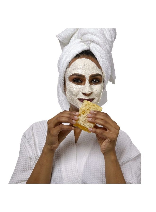 Face Scrub & Facial Mask Exfoliator, Helps Remove Blackheads, Made with Natural Honey & Almond, for All Skin Types 5 fl oz.