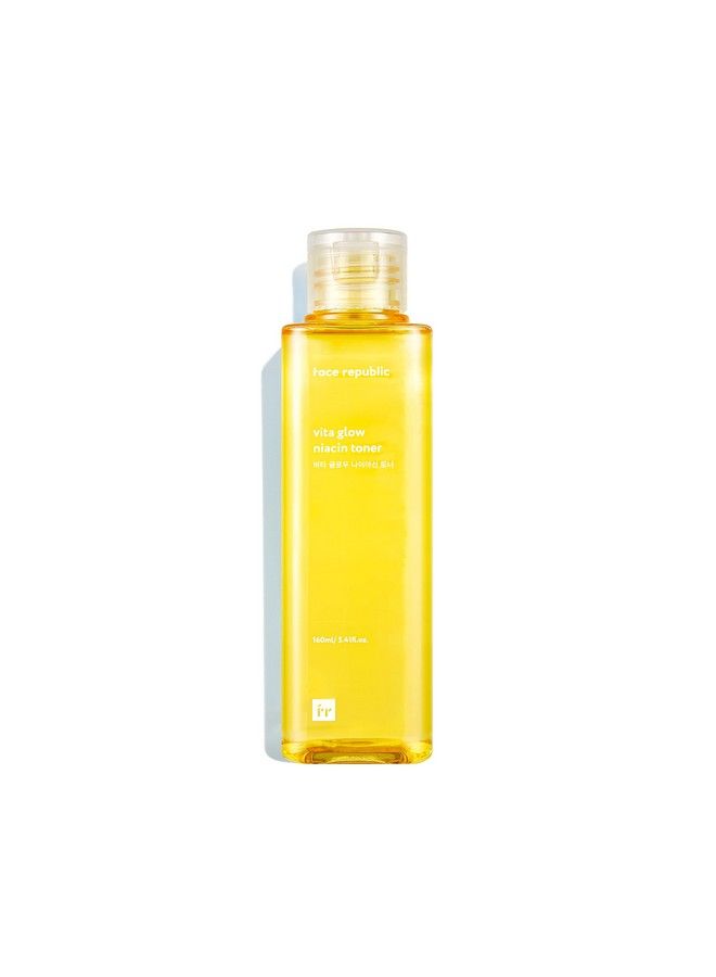 Vita Glow Niacin Toner 160Ml | Vitamin Complex | Vitalizing & Purifying | 7 Hyaluronic Acids | No Artificial Fragrance | Crueltyfree | Korean Skincare