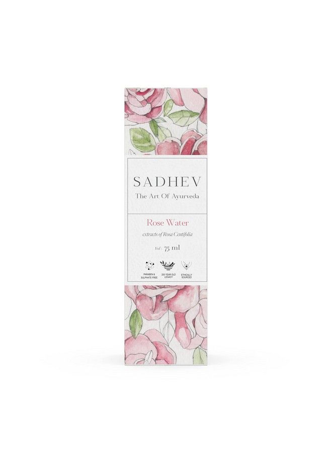 Natural Rose Water Toner 75Ml