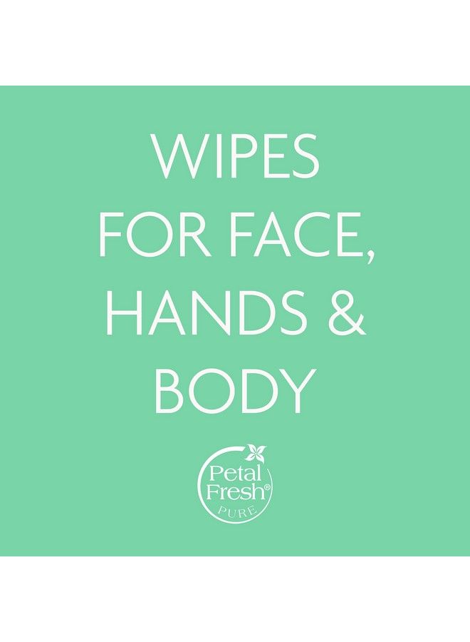 Refreshing Cucumber Makeup Removing Cleansing Towelettes Gentle Face Wipes Daily Cleansing Vegan And Cruelty Free 60 Count