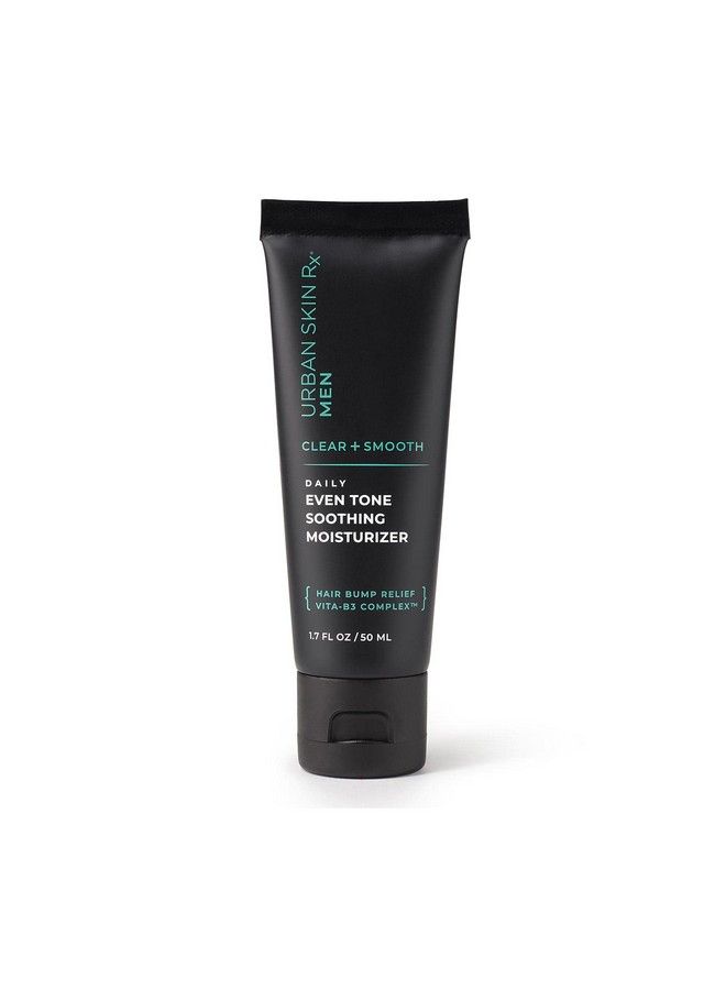 Men’S Daily Even Tone Soothing Moisturizer | Lightweight Moisturizer For Men Hydrates Rough Dry Skin. Formulated With Hyaluronic Acid Aloe Niacinamide And Provitamin B5 | 1.7 Fl Oz