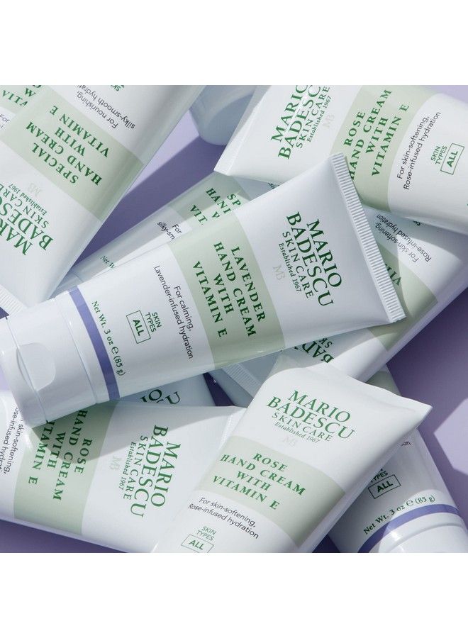Lavender Hand Cream With Vitamin E 3 Oz