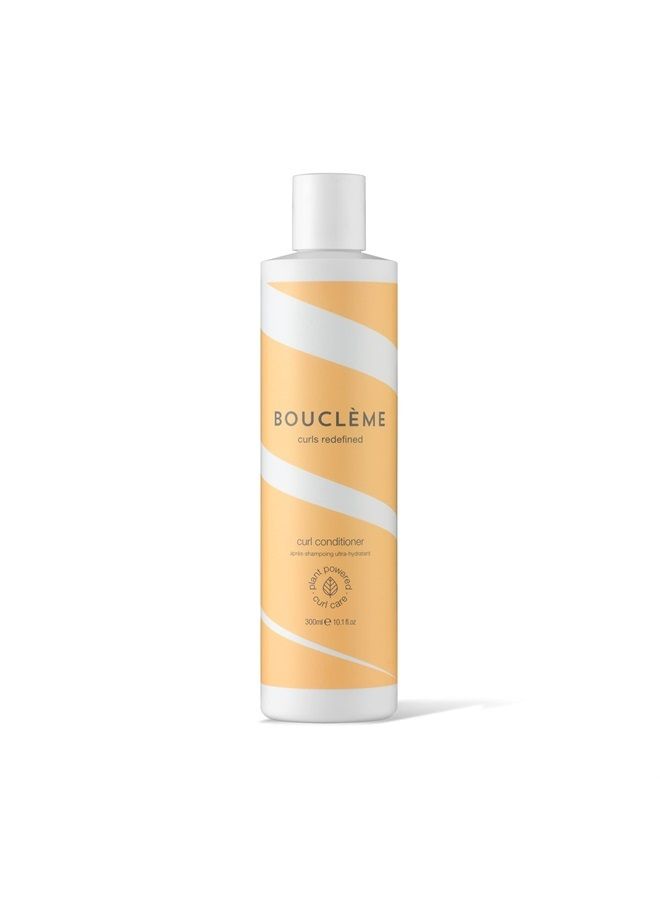 Bouclème Curl Conditioner - Hydrating and Strengthening for Dry and Damaged Hair - Reduces Tangling - 97% Naturally Derived Ingredients -Cruelty-Free and Plant Powered - 10.1 fl oz