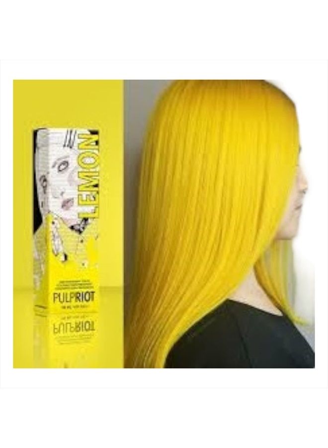 Pulp Riot Semi-Permanent Hair Color 4oz- Lemon