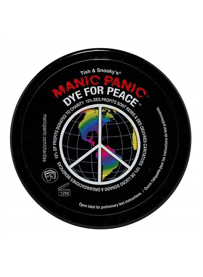 MANIC PANIIC Dark Star Grey Hair Dye - Classic High Voltage - Semi Permanent Hair Color - Very Deep Grey with Slight Purple Undertones - Vegan, PPD & Ammonia-Free - For Coloring Hair on Women & Men