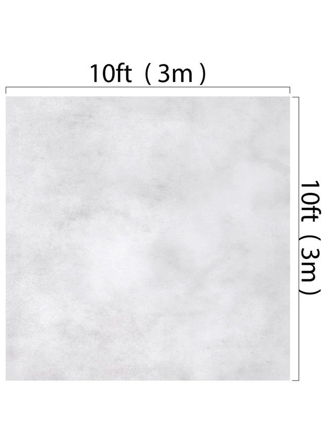 10x10ft Light Grey Backdrops Grey&White Video Backdrop Abstract Photography Backdrops Portrait Backgrounds Microfiber Grey Backdrop