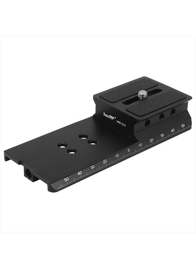 HRP-ZY3 Camera Height Riser Quick Release Plate for Zhiyun Zhi yun Crane 3 LAB Gimbal Stabilizer
