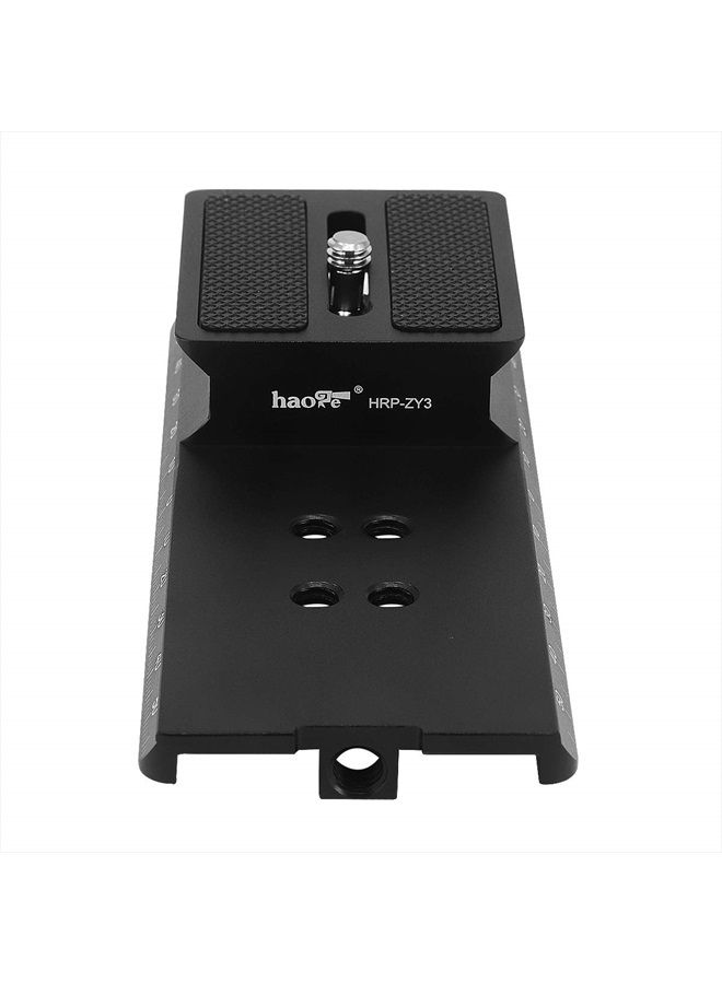 HRP-ZY3 Camera Height Riser Quick Release Plate for Zhiyun Zhi yun Crane 3 LAB Gimbal Stabilizer
