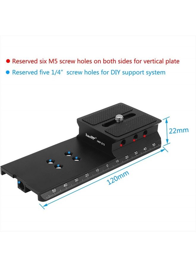 HRP-ZY3 Camera Height Riser Quick Release Plate for Zhiyun Zhi yun Crane 3 LAB Gimbal Stabilizer