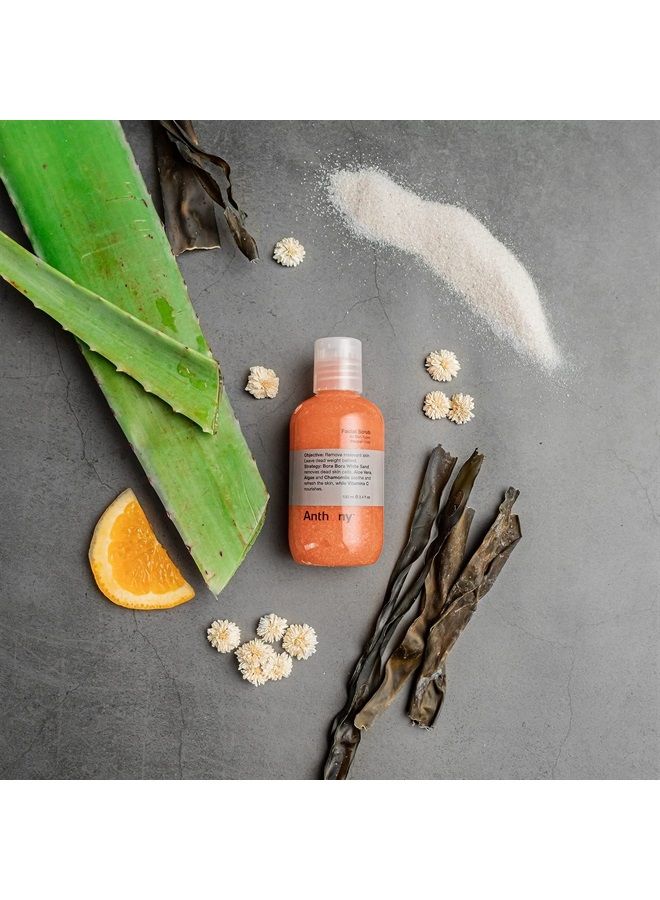 Face It & Go Kit, Set Includes Glycolic Facial Cleanser 3.4 Fl Oz. All Purpose Facial Moisturizer 3 Fl Oz. Facial Scrub 3.4 Fl Oz.